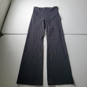 SPANX Leggings Womens Large Black Booty Boost Flare High Rise Compression Yoga